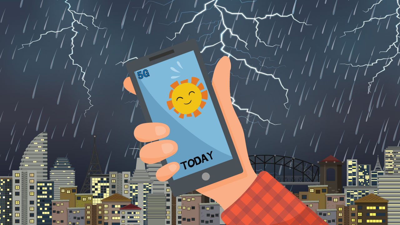 5G tech and the weather