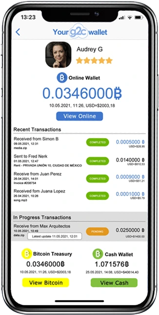 get2Clouds - Privacy Bitcoin Wallet & Messenger